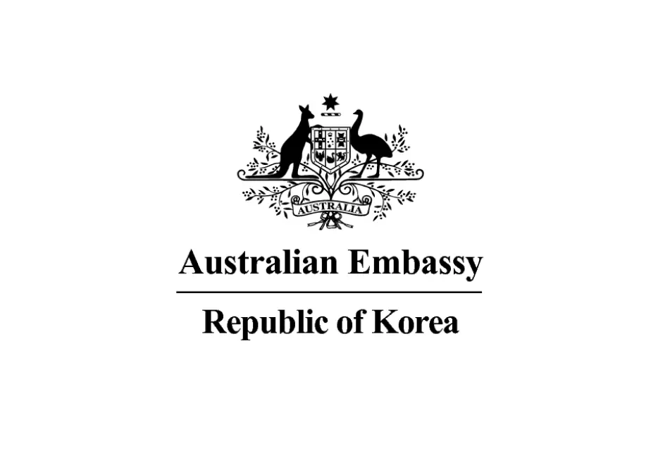 호주 대사관 로고